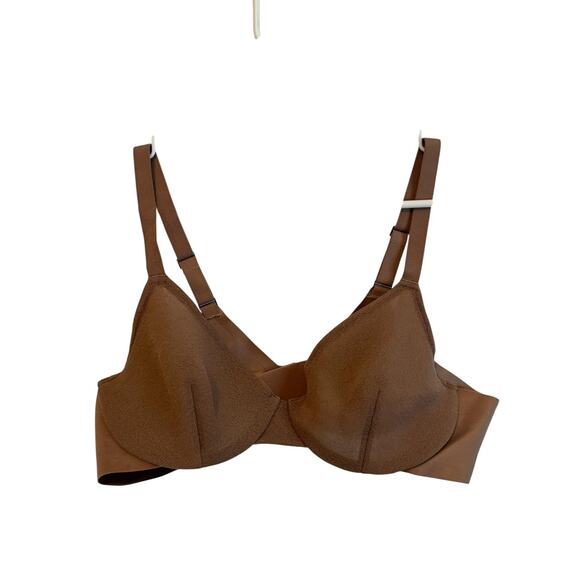 Spanx Bra Womens XL A-C Brown Underwire Everyday Smoothing Adjustable #30071R - Picture 2 of 8